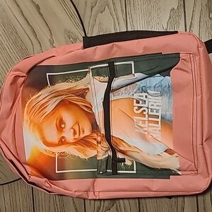 Kelsea Ballerini Pink Backpack with Graphic Print